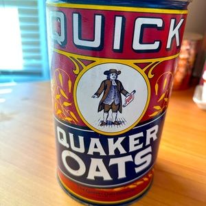 Quaker Oats Vintage Tin